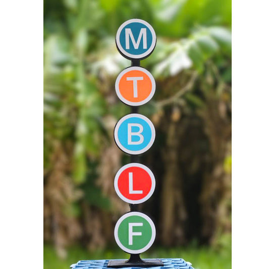 Vertical Sydney Roundel Stand