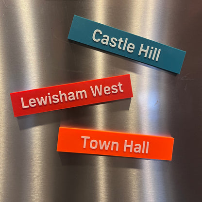 Personalised Sydney Station Magnets
