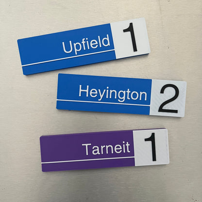 Personalised Melbourne Station Magnets | Era 1 | PREORDER FOR MID-JULY