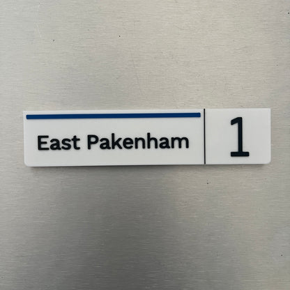 Personalised Melbourne Station Magnets | Era 2 | PREORDER FOR MID-JULY