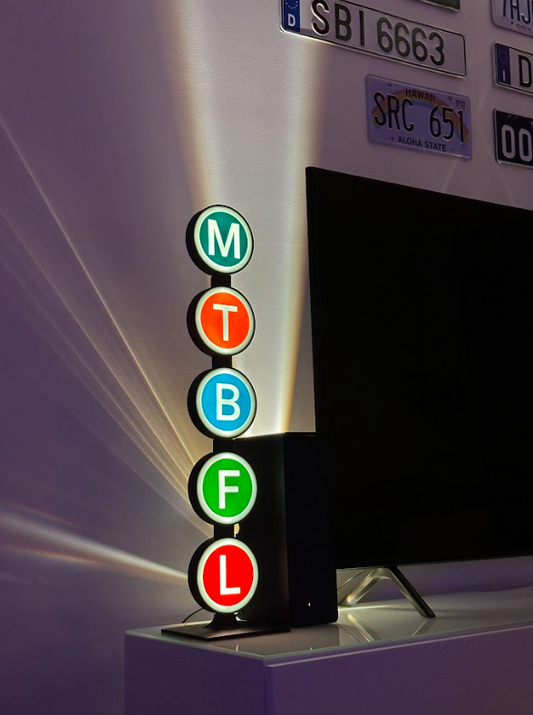Vertical Sydney Roundel Stand